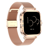 Montre connectée AMOLED- Edition Véga (avec bracelet milanais) couleur Or