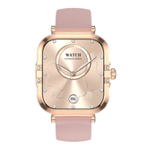 Montre connectée AMOLED- Edition Véga (avec bracelet silicone) couleur Rose