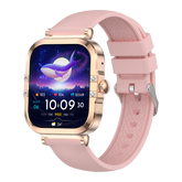 Montre connectée AMOLED- Edition Véga (avec bracelet silicone) couleur Rose