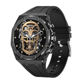 Montre connectée AMOLED NASA édition Arizona . écran couleur haute définition (avec bracelet silicone) couleur cadran Noir