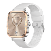 Montre connectée AMOLED- Edition Véga (avec bracelet silicone) couleur Blanc