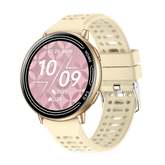 Montre connectée GPS intégré, fonction d'appel Bluetooth- Modes sportifs Edition GALAXY 2026 - avec bracelet silicone couleur Rose