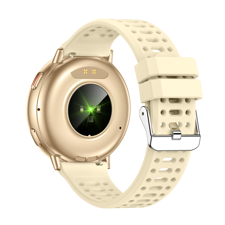 Montre connectée GPS intégré, fonction d'appel Bluetooth- Modes sportifs Edition GALAXY 2026 - avec bracelet silicone couleur Rose