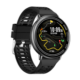 Montre connectée GPS intégré, fonction d'appel Bluetooth- Modes sportifs Edition GALAXY 2026 - avec bracelet silicone couleur Noir