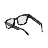 Lunettes intelligentes multifonctions NASA édition VISION Caméra 8 MP avec capteur Photo & Vidéo Haute Définition transmission Wi-Fi, Bluetooth Microphone Et Haut-Parleur Intégré Monture Mat Noir Verres Incolore Modèle Unisex design