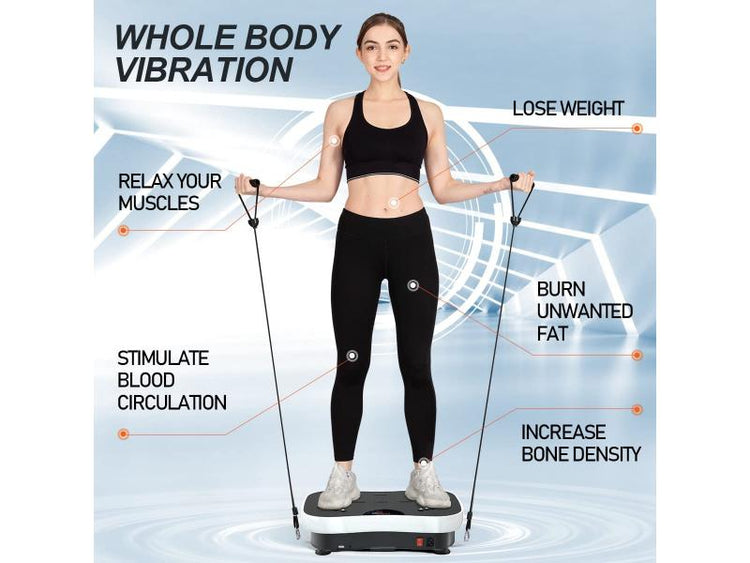 Plateforme vibrante de remise en forme Synerfit - PowerVibro 53cm Rose