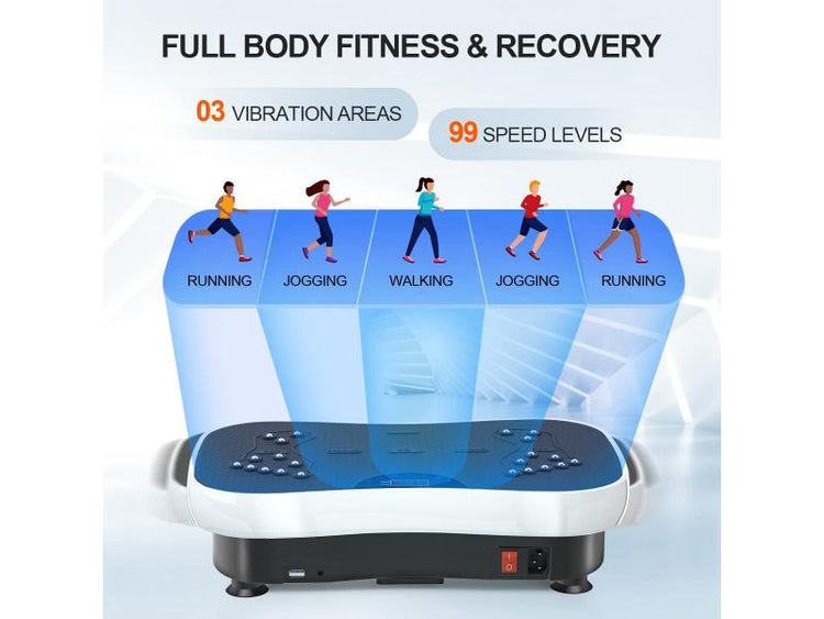 Plateforme vibrante de remise en forme Synerfit - PowerVibro 53cm Rose