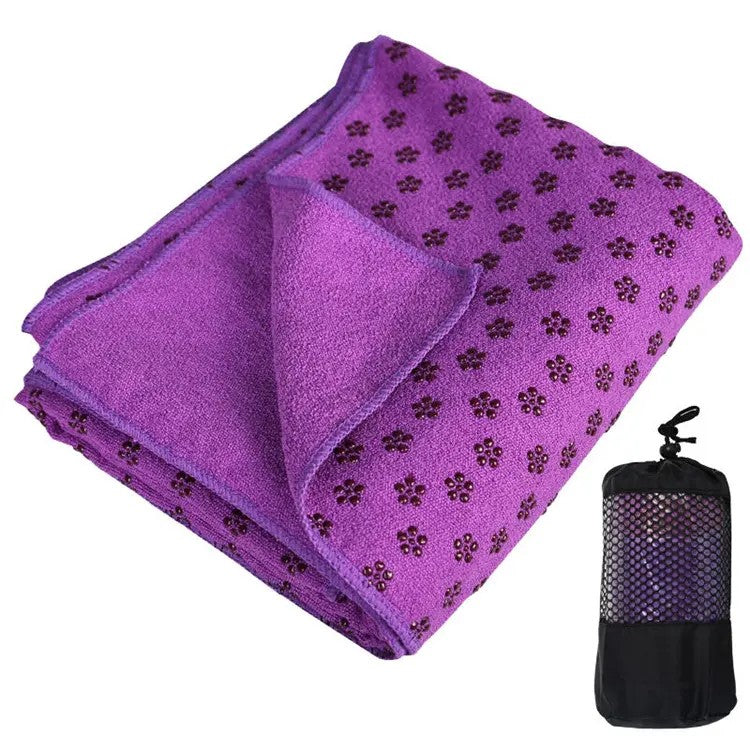 SYNERFIT Kits de Yoga 5 en 1 inclus Tapis de yoga , serviette, balle de yoga, brique de yoga, fitness band, EVA haute densité inlcus sac de transport .Modéle Yoga fit colorie Rose