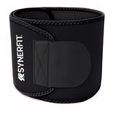 SYNERFIT Ceinture de sudation en néoprène et lycra - Taille unique Modéle Sauna fit colorie Noir
