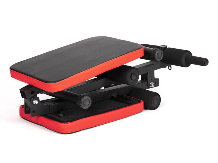 Banc de musculation SYNERFIT pliable multifonction entraînement complet noir et rouge modèle COBRA