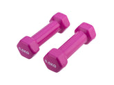 Paire d'haltères epoxy en vinyle antidérapant 2x0.5Kg