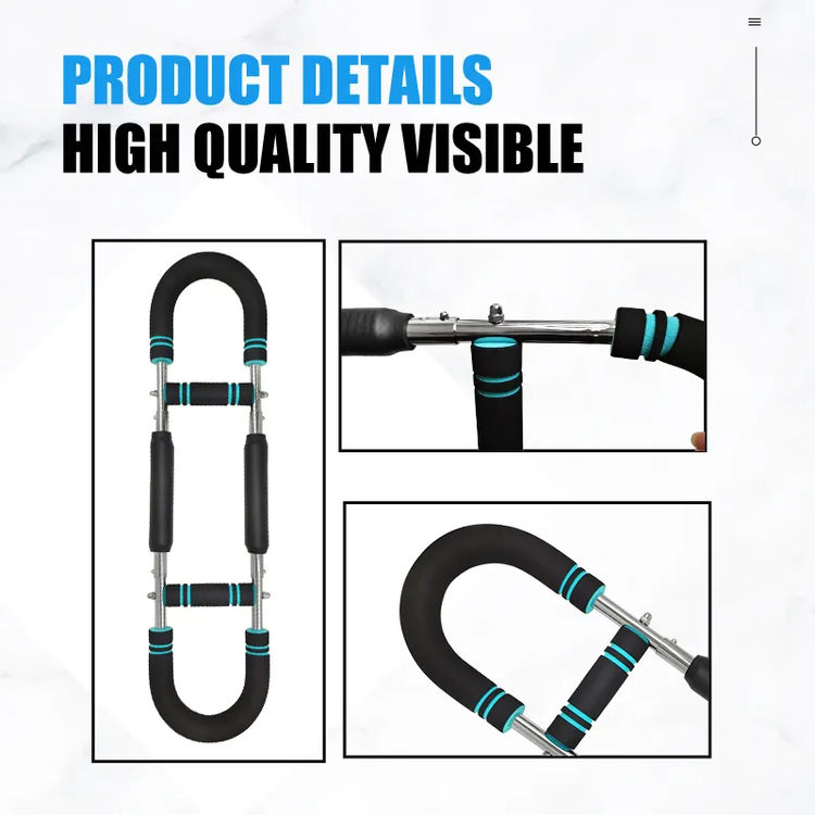 Appareil d'entraînement SYNERFIT Power Twister entraîneur des Bras Niveau de résistance : 30/40/50 kg Double Ressort, 3 Niveaux réglables, extenseur de Poitrine