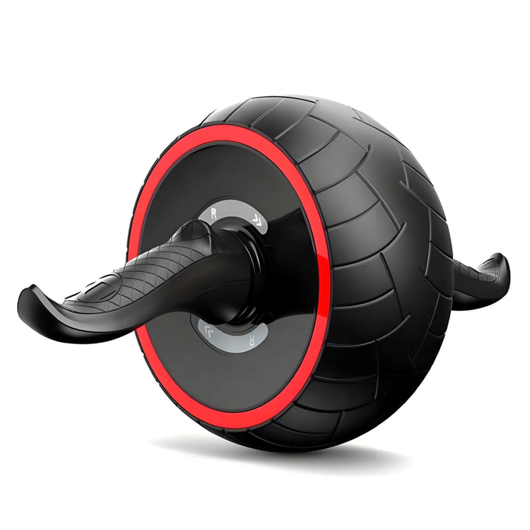 Roue abdominale Synerfit multifonction – Entraînement complet à domicile, tous niveaux- modèle PerfectCarve - colorie Noir/ Rouge
