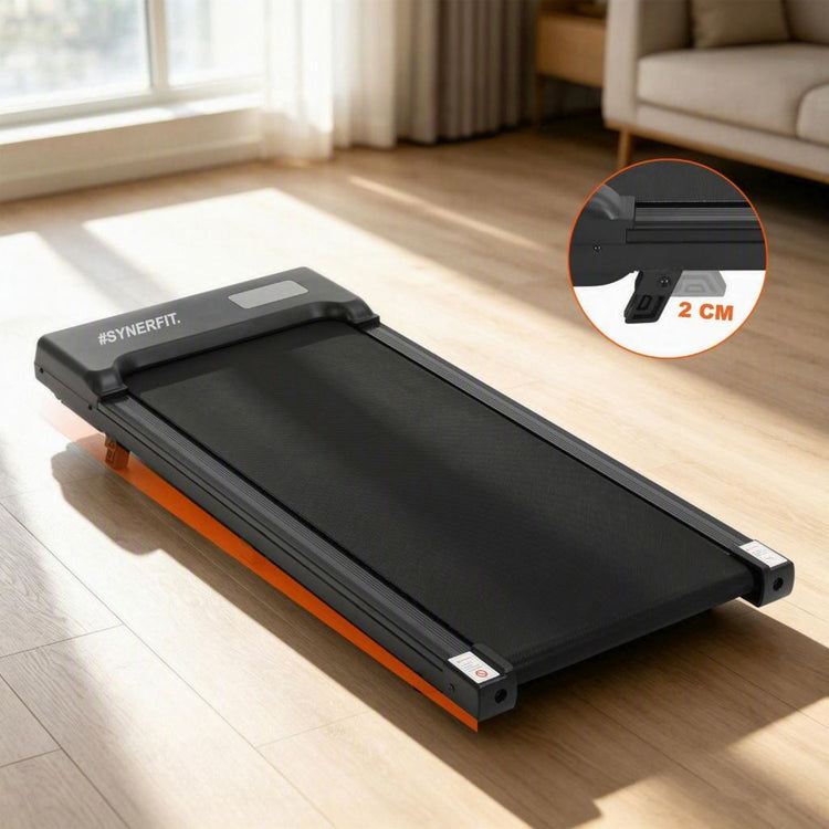 Tapis de Course Portable Synerfit pour la Maison et Le Bureau moteur 2.0HP, écran LED, vitesse de 1 à 6 km/h, écologique, capacité 100 kg Modèle WALKING-FIT