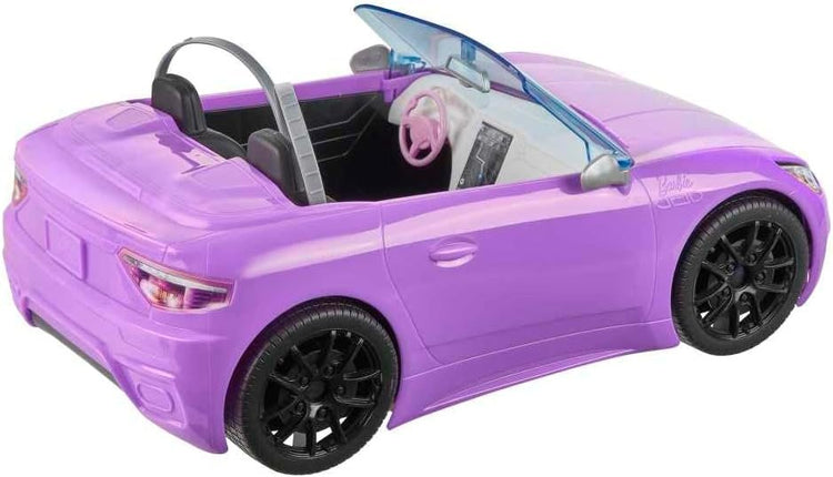 MATTEL Poupée Barbie et sa voiture décapotable