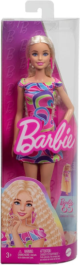 MATTEL Poupée Barbie Fashionista Robe Colorée - 65 ans Barbie