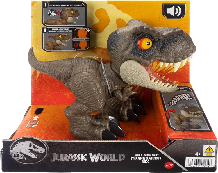 MATTEL Fisher-Price Figurine Tyrannosaure interactif Jurassic World - 24cm