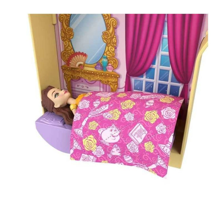 MATTEL disney-coffret le château de belle