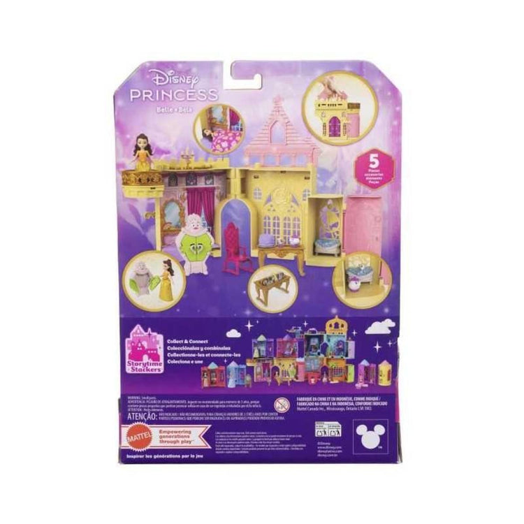 MATTEL disney-coffret le château de belle