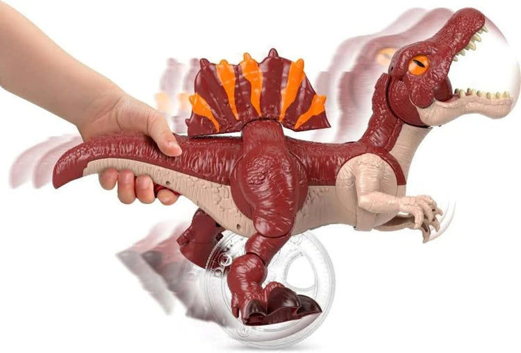 MATTEL Fisher-Price Imaginext Figurines Srint Spino - La Course Du Spinosaure Jurassic World - 24cm