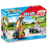 71257 - Playmobil City Life - Secouriste avec gyropode