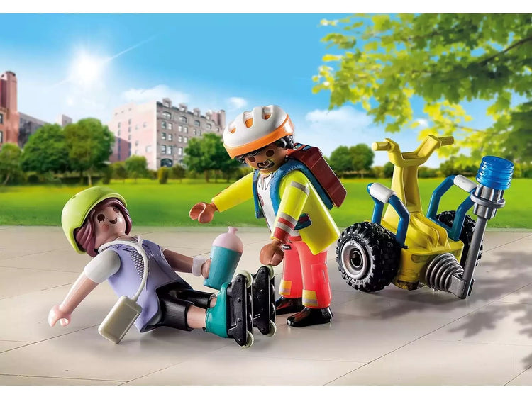 71257 - Playmobil City Life - Secouriste avec gyropode