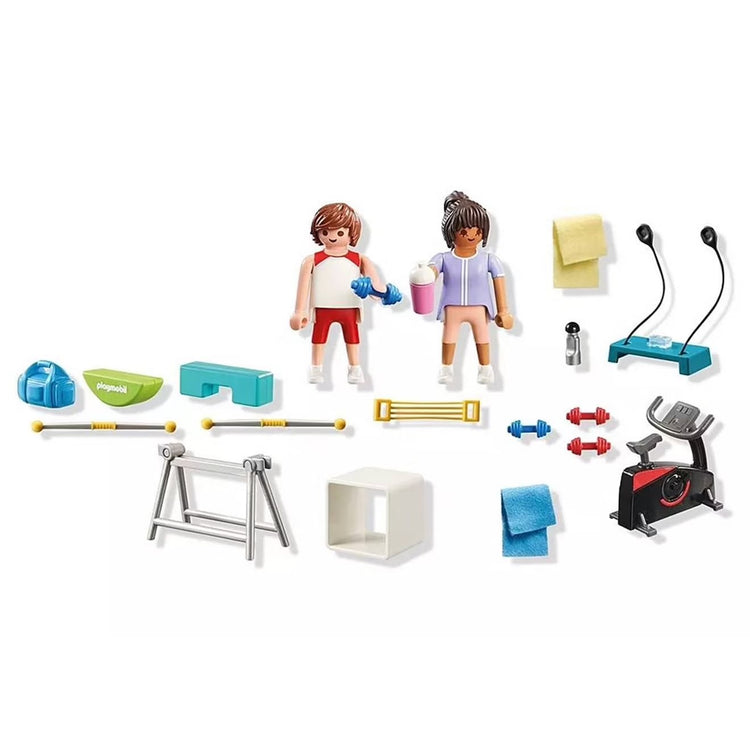 71806 - Playmobil My Life - Sportifs avec matériel de fitness