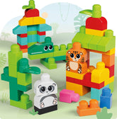 Fisher-Price MEGA BLOKS Pie Pads Ensemble de blocs (250 éléments) et 1 sac réutilisable