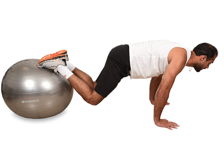 Ballon de Gymnastique Fitness Anti-éclatement Synerfit Ø65cm