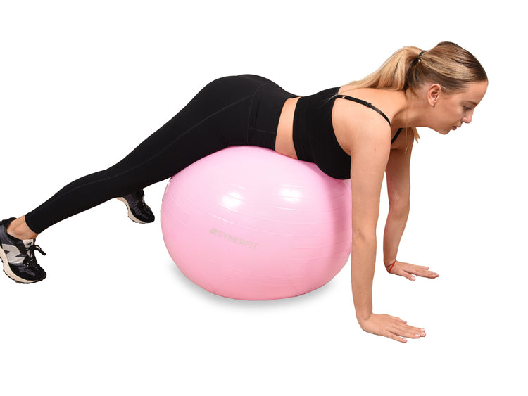 Ballon de Gymnastique Fitness Anti-éclatement Synerfit Ø65cm
