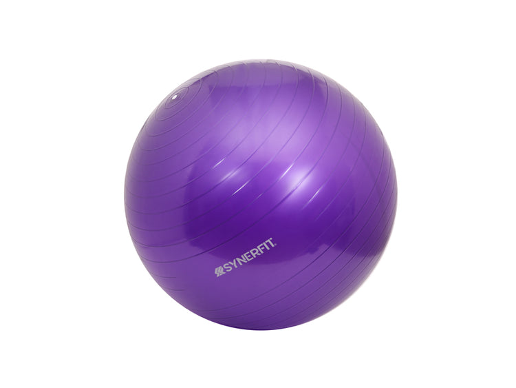 Ballon de Gymnastique Fitness Anti-éclatement Synerfit Ø65cm