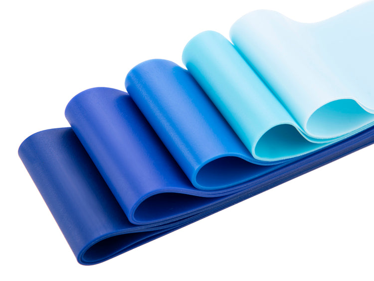 Lot de 5 bandes élastique de résistance physique variées