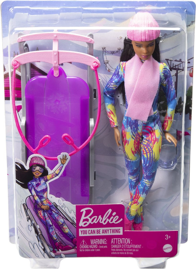 Mattel, Coffret barbie et sa luge HGM74-0