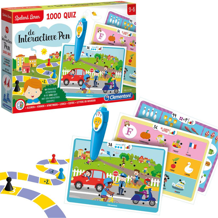 Clementoni jeu d'apprentissage The Talking Pen multicolore