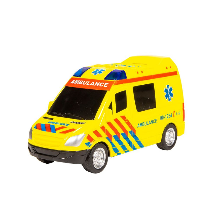 Ambulance 112 Rescue Racers avec son et lumière