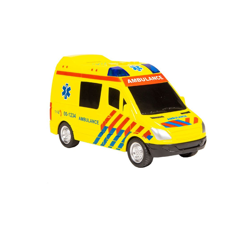 Ambulance 112 Rescue Racers avec son et lumière