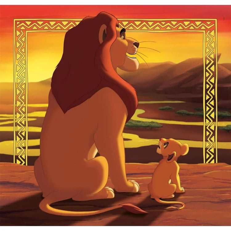 Clementoni LE ROI LION - PUZZLE 3X48 PIECES