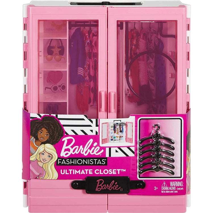 Barbie - Le Dressing De Rêve De Barbie (Poupée Non Incluse) - Mobilier Pour Poupée Mannequin -