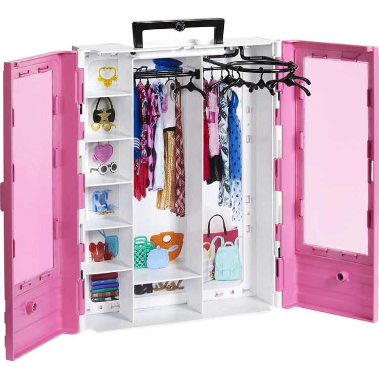 Barbie - Le Dressing De Rêve De Barbie (Poupée Non Incluse) - Mobilier Pour Poupée Mannequin -