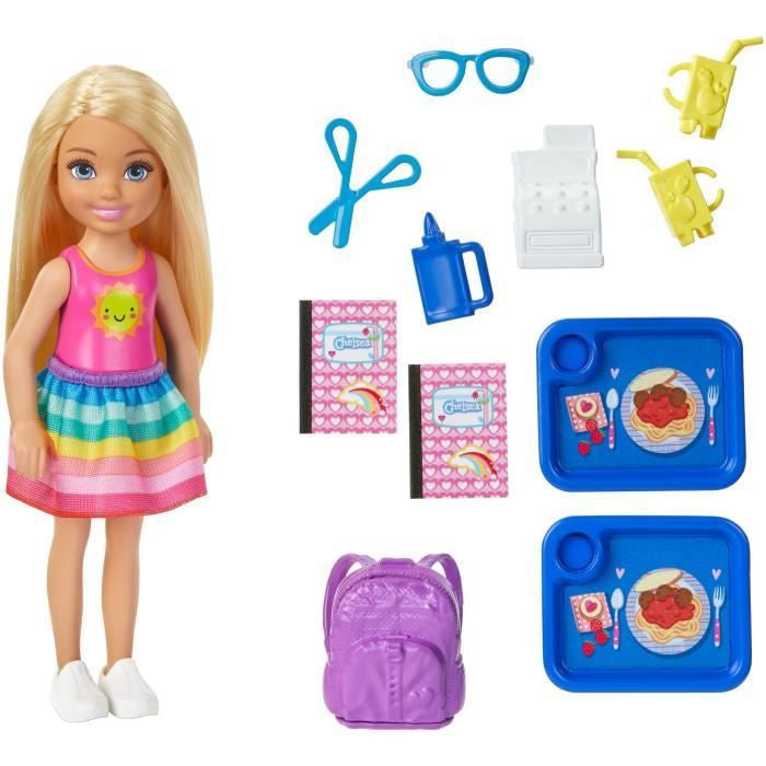 Barbie - Coffret Chelsea À L'école - Coffret Poupée Mannequin - 3