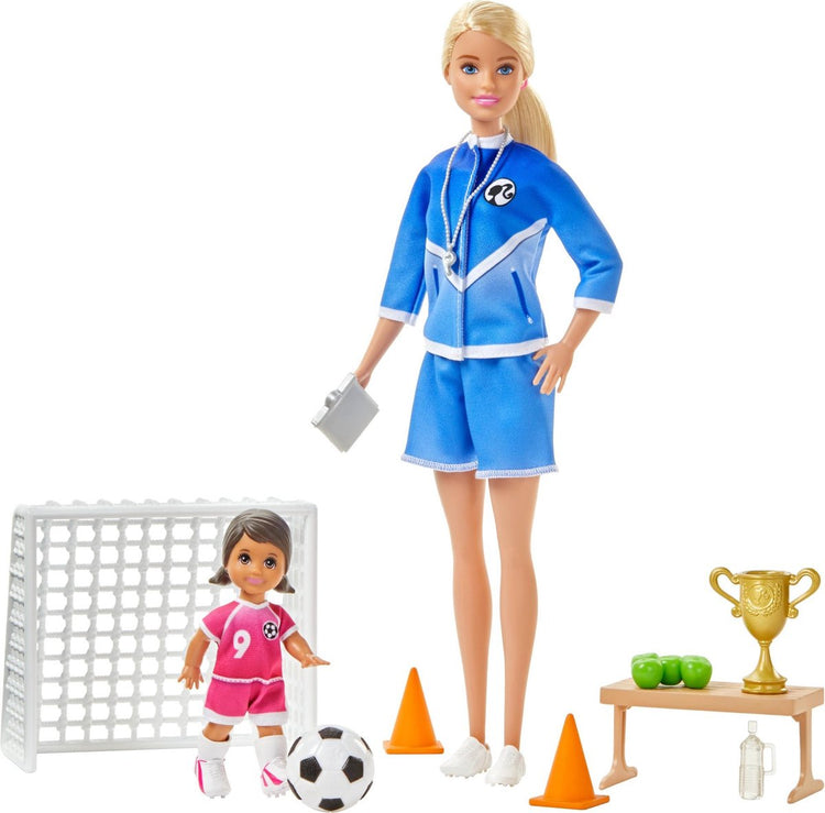 Poupée - Barbie - Coach De Football