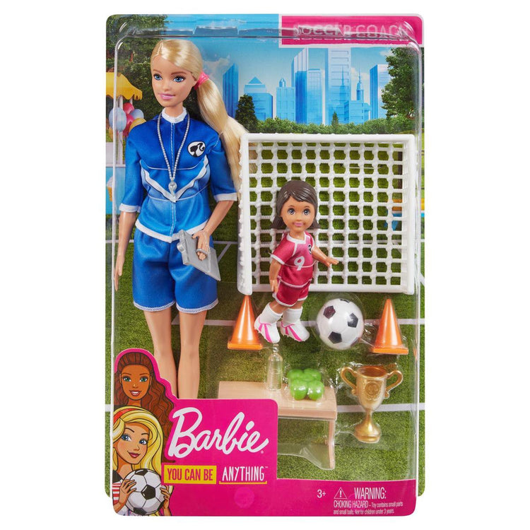 Poupée - Barbie - Coach De Football