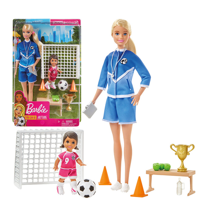 Poupée - Barbie - Coach De Football