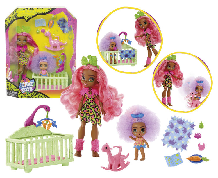 Cave Club - Coffret Baby Sitting Fernessa - Mini-Poupée -  Cave Club