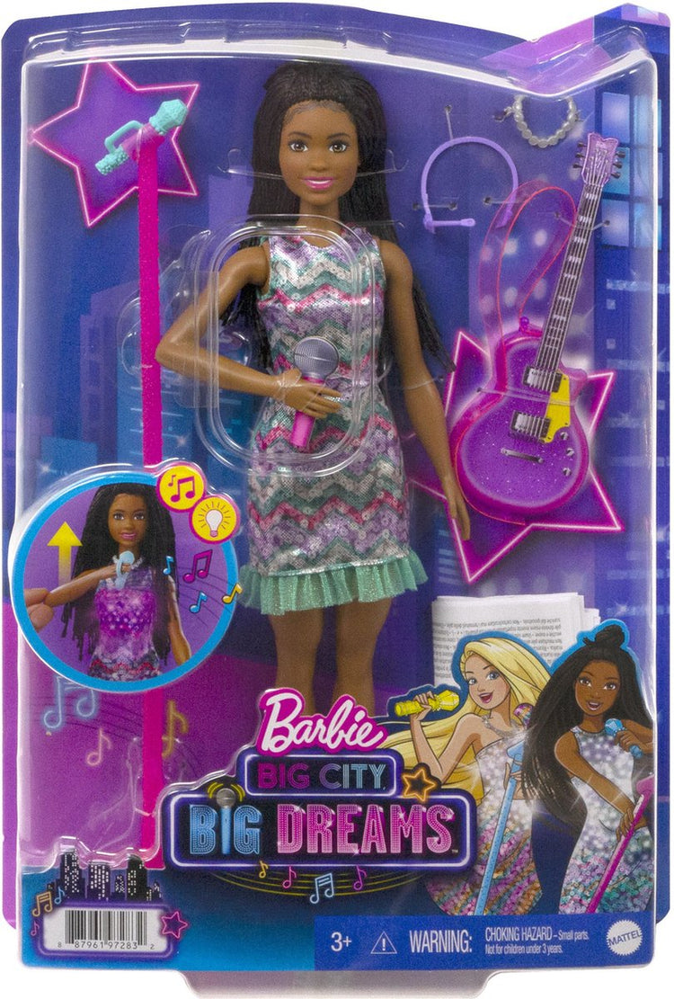 Mattel - Barbie Big City Big Dreams Singer - Brooklyn GYJ24