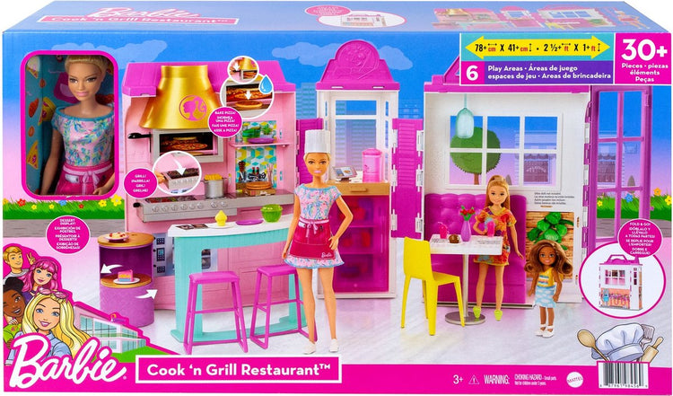 Barbie et son restaurant