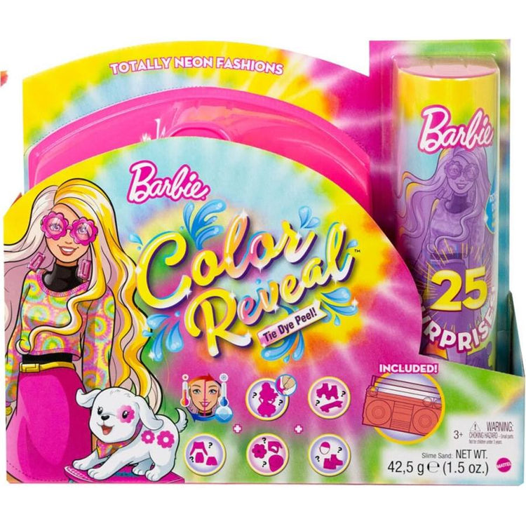 Barbie: Color Reveal - Coffret cadeau néon tie-dye