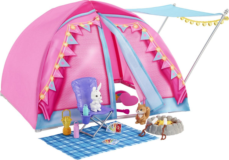 MATTEL Poupée Barbie Coffret Vive le Camping