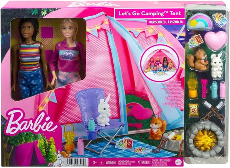 MATTEL Poupée Barbie Coffret Vive le Camping