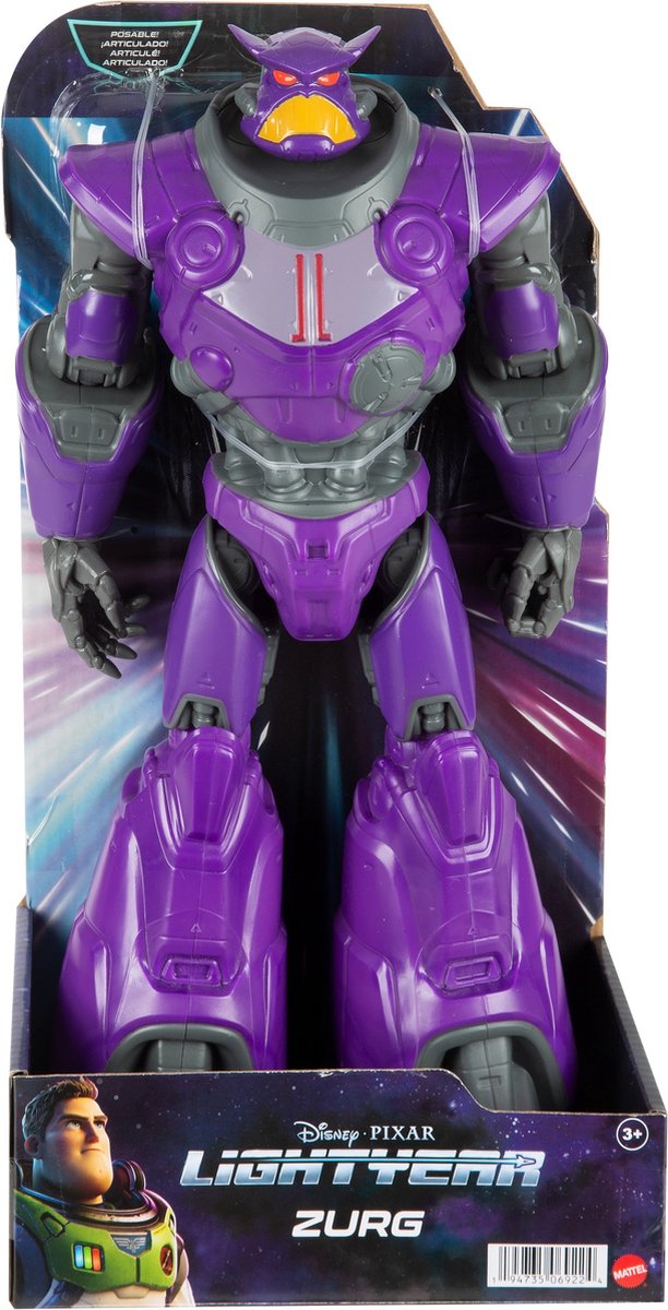 Figurine Zurg 38 cm - Buzz l'Eclair